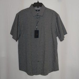Men's Size L Hart Schaffner Marx Short-Sleeve Button-Down Shirt, NWT